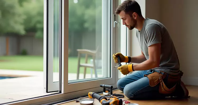 Squeaky Sliding Patio Doors in Sebastian, FL