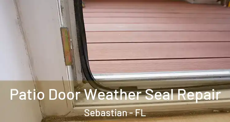  Patio Door Weather Seal Repair Sebastian - FL