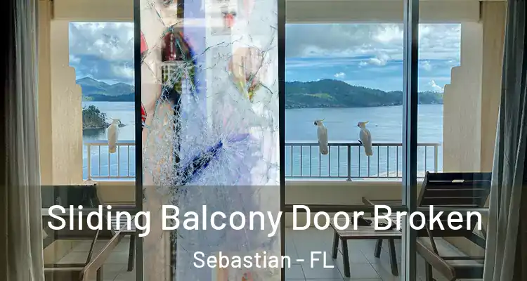  Sliding Balcony Door Broken Sebastian - FL